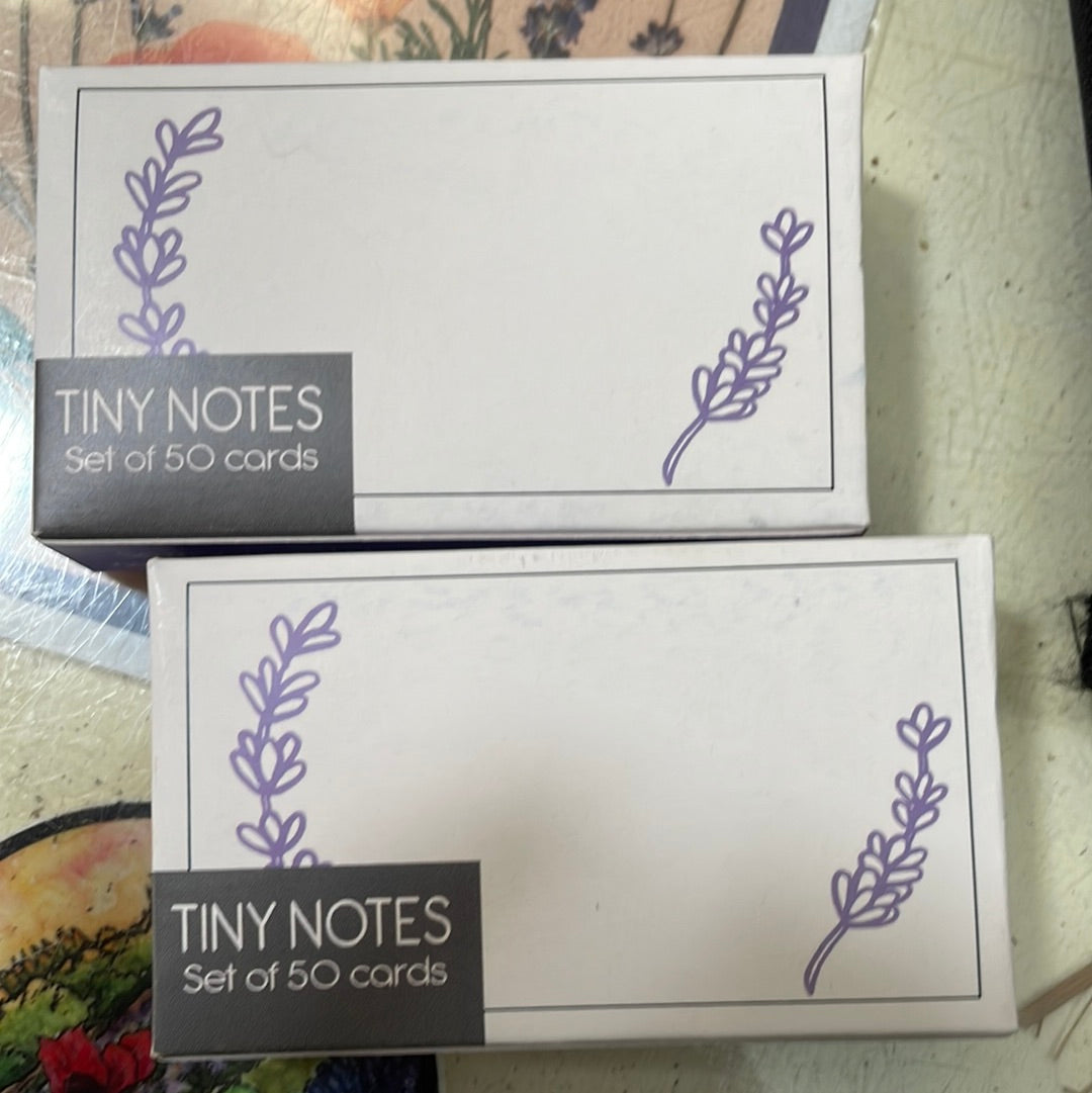 Tiny notes