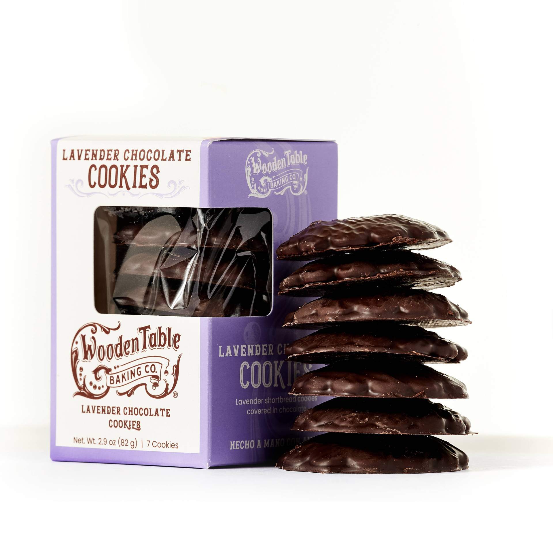 Chocolate Lavender Cookies ~ Gluten Free