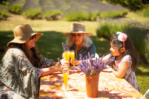 Brunch in the (Lavender) Blooms