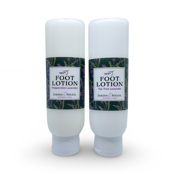 Lavender Foot Lotion, 8.7 oz Bottle | Jardin du Soleil
