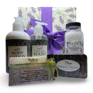 The Lavender Bath and Body Gift Set