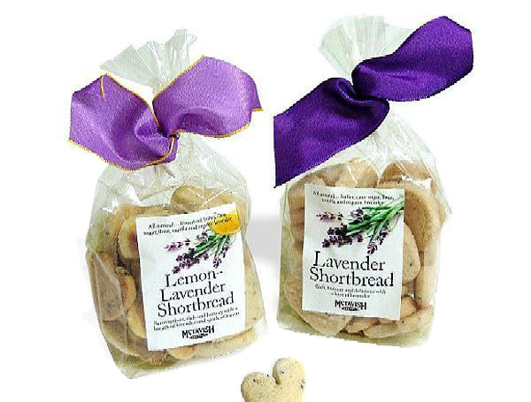 Lavender Shortbread Cookies